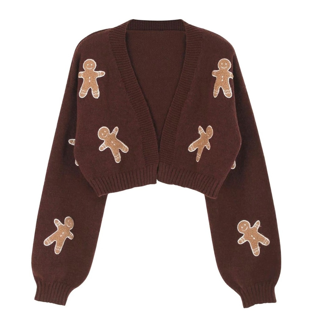 Gingerbread cardigan
